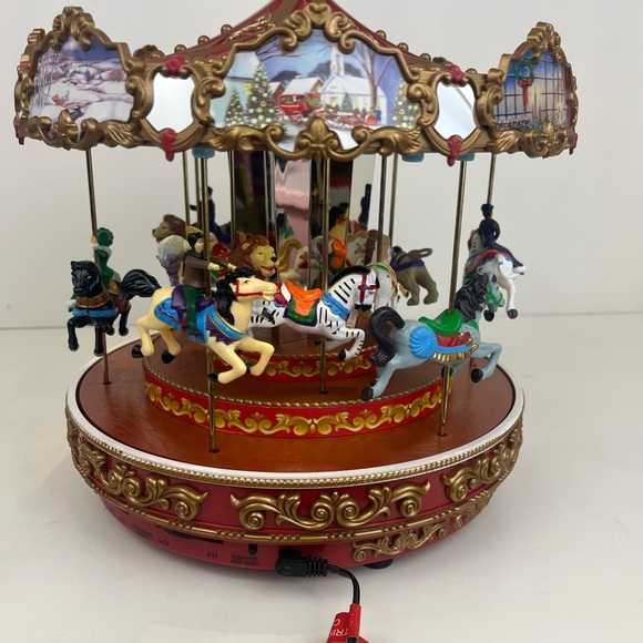 Mr. Christmas Triple Decker Carousel Music Box - Picture 16 of 16